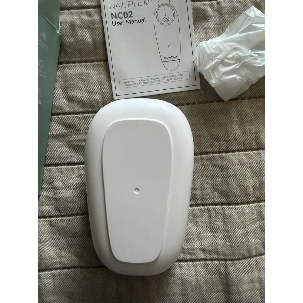 Momcozy Electric Baby Nail File Kit Model NC02 MPN NC02 White and Green NEW